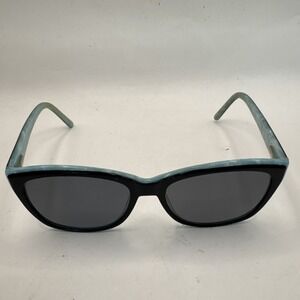 Roberto Steffani RS 156 COL 90 Eyeglasses Frames Black Blue Square 53-17-145